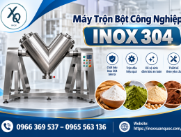 Máy Trộn Bột Công Nghiệp Inox 304 